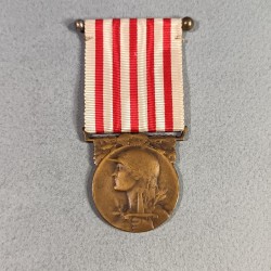 FRANCE MEDAILLE COMMEMORATIVE DE LA GRANDE GUERRE 1914-1918 ANCIENS COMBATTANTS