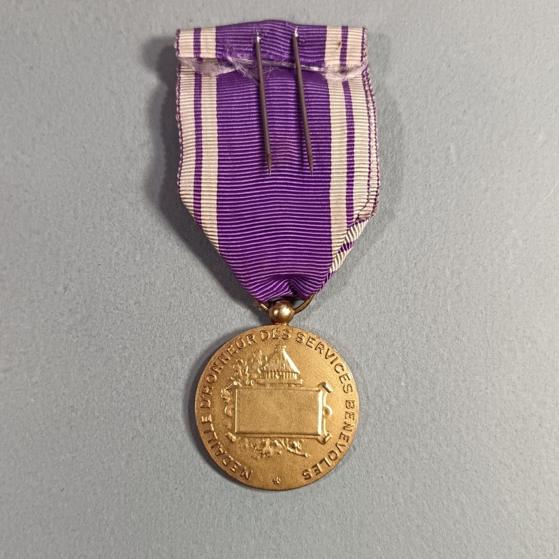 MEDAILLE DE GRAND OFFICIER DE L'ORDRE D'HONNEUR DES SERVICES BENEVOLES