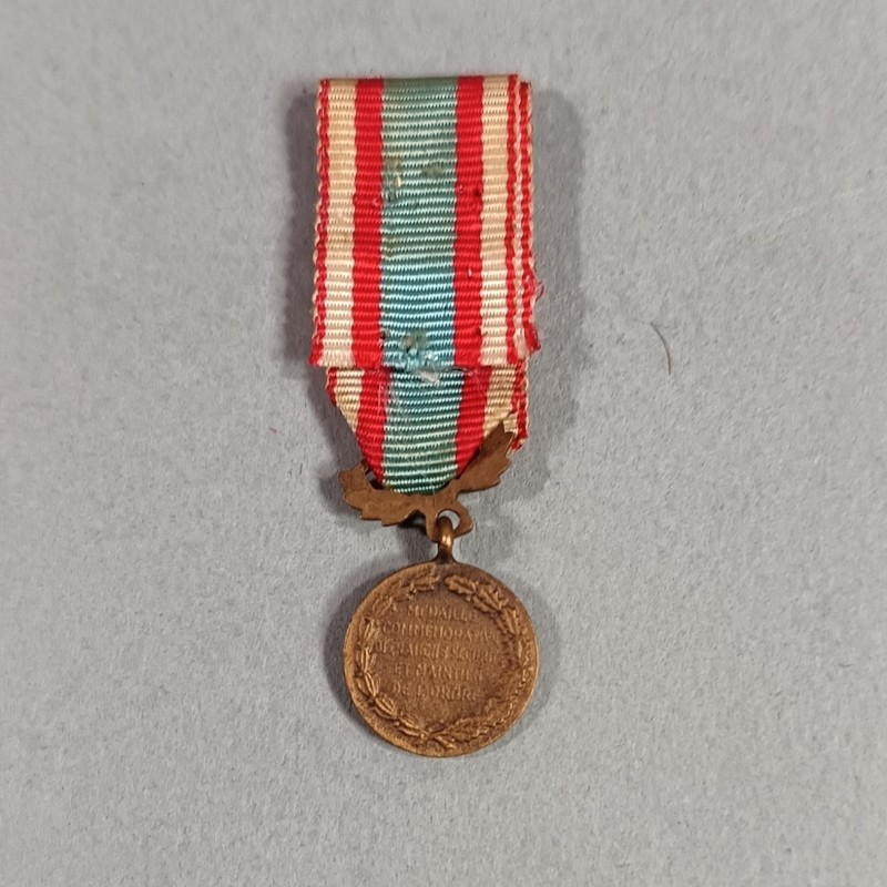 FRANCE REDUCTION DE LA MEDAILLE COMMEMORATIVE D'AFRIQUE DU NORD AFN