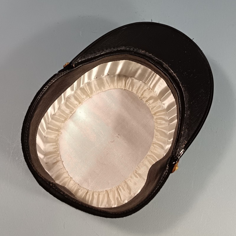 KEPI DE COMMANDANT D'INFANTERIE ETAT MAJOR GRENADE BRODEE ANNEES 1950 -1960 TAILLE 57