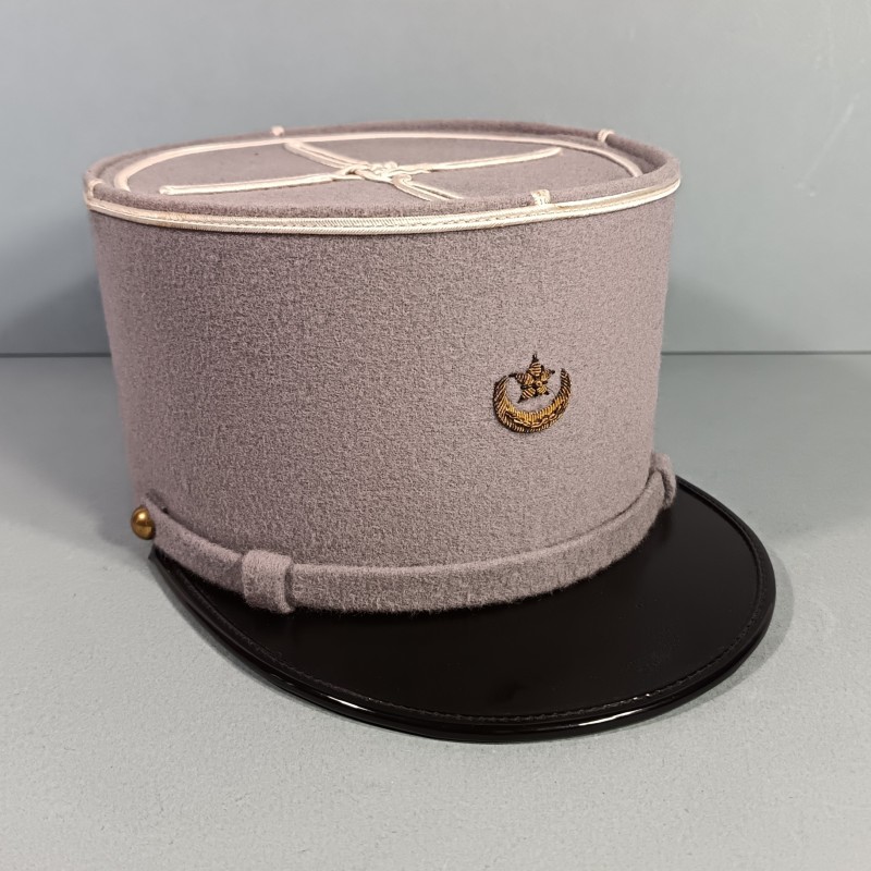 KEPI TROUPE SAHARIENNE ET AFFAIRES ALGERIENNES EPOQUE GUERRE D'ALGERIE TAILLE 55 SAHARA