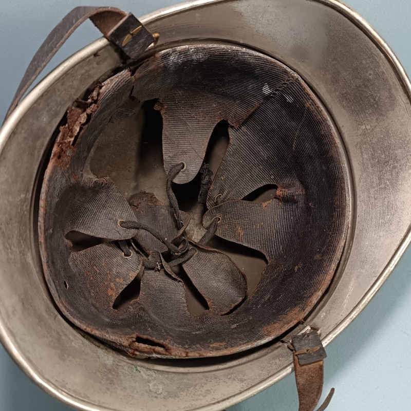 CASQUE D'OFFICIER DES SAPEURS-POMPIERS DE LA VILLE DE LE VERSOUD (ISERE) MODELE 1885 1895 COMPLET