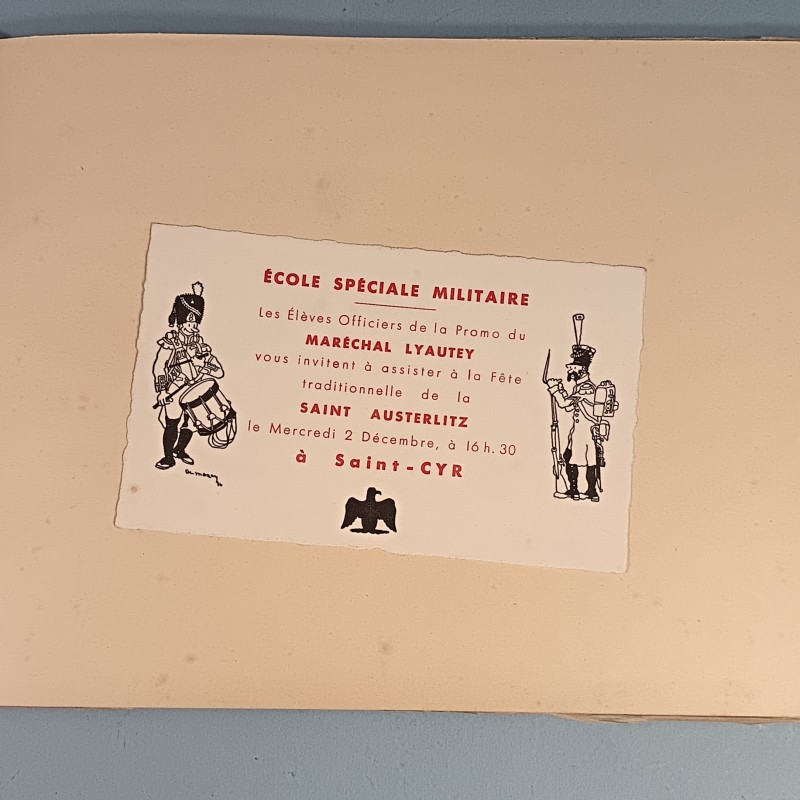 ALBUM PHOTOS DE TYPE REGIMENTAIRE SAINT CYR 1936 LES HOMMES LEUR CADRE 24 PAGES PROMOTION MARECHAL LYAUTEY 1935 - 1937