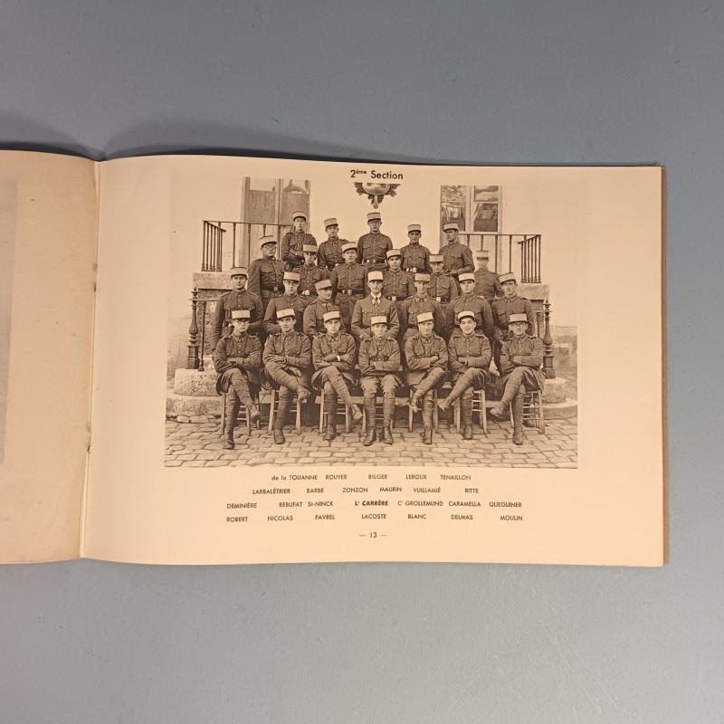 ALBUM PHOTOS DE TYPE REGIMENTAIRE SAINT CYR 1935 LES HOMMES LEUR CADRE ST CYR ECOLE MILITAIRE