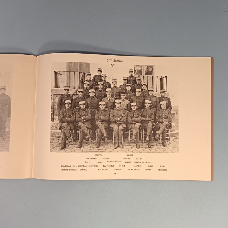 ALBUM PHOTOS DE TYPE REGIMENTAIRE SAINT CYR 1935 LES HOMMES LEUR CADRE ST CYR ECOLE MILITAIRE