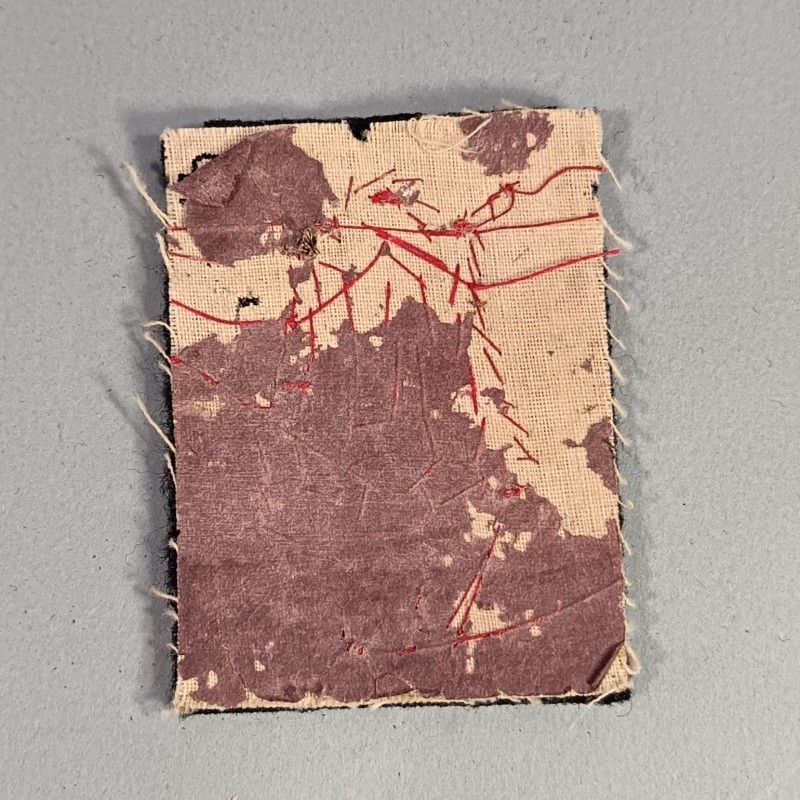 INSIGNE TISSU BREVET DE MUSICIEN FANFARE MILITAIRE SECOND EMPIRE ET TROISIEME REPUBLIQUE DEBUT GUERRE 1914 1918