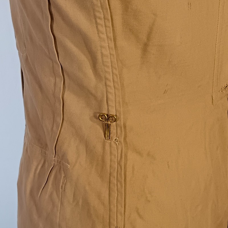 VESTE D'UNIFORME COULEUR SABLE POUR OFFICIER ET SOUS OFFICIER MODELE 1939 INFANTERIE COLONIALE OU TROUPES D'AFRIQUE