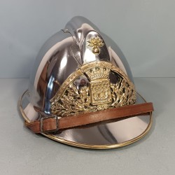 SUPERBE !! CASQUE DES SAPEURS POMPIERS DE LA VILLE DE PARIS BSPP SAPEUR-POMPIER MODELE 1933 NUMEROTE