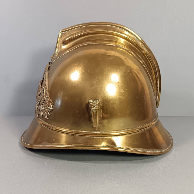 CASQUE DES SAPEURS-POMPIERS DE LA VILLE DE PARIS BSPP MODELE 1885 1895 FABRICANT FRANCK & FILS BREVETE SGDG