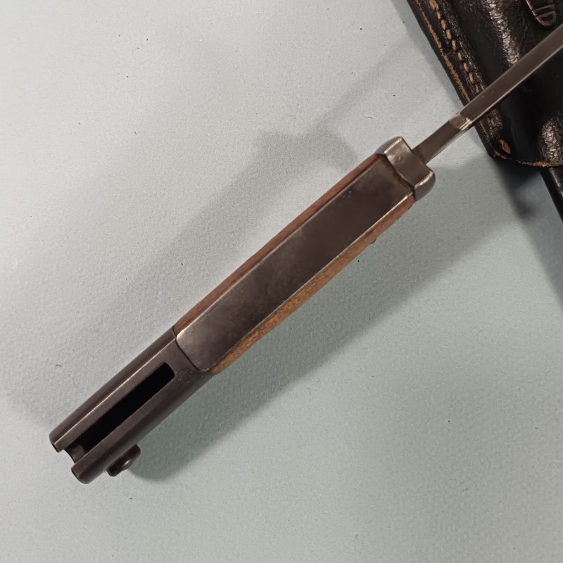 BAIONNETTE ALLEMANDE MODELE 1915 FAB ERFURT GEBR HELLER MARIENTHAL A DENTS DE SCIE MODIFIEE SECONDE GUERRE