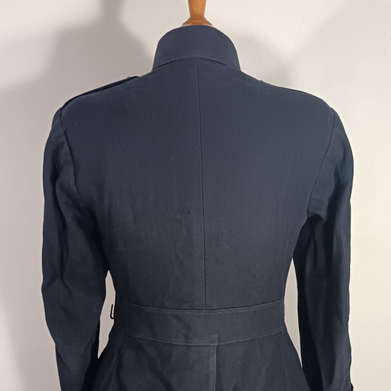 VESTE D'UNIFORME MODELE 1914 EN DRAP GRIS DE FER BLEUTE CAPITAINE MEDECIN DU DEBUT DE LA GUERRE 1914 1918