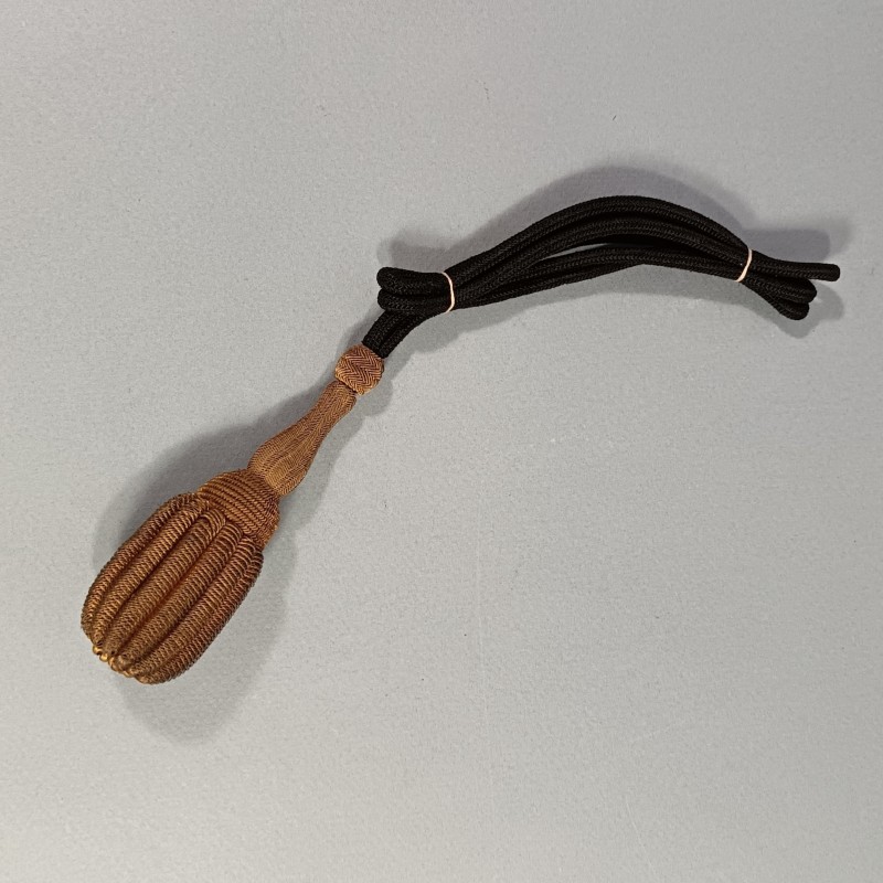 DRAGONNE EN CANNETILLE DOREE POUR SABRE FRANCAIS OFFICIER MODELE 1822 1845 1882 OFFICIER INFANTERIE