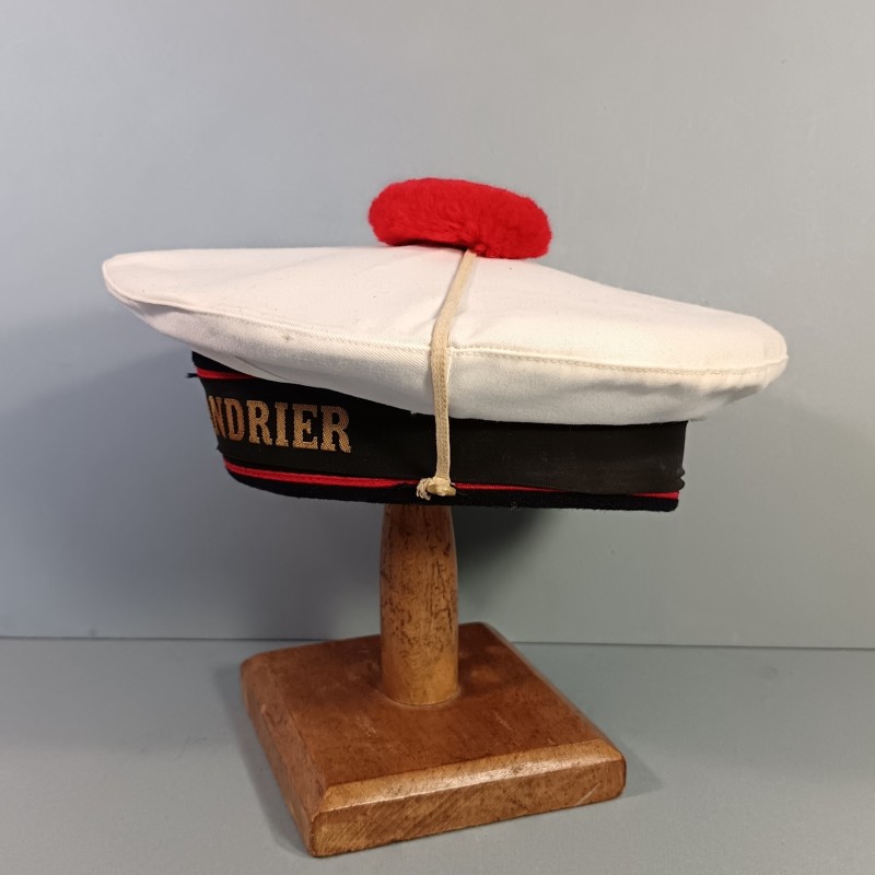 BACHI MARINE NATIONALE FRANCAISE AVEC BANDE OU BANDEAU BAN SAINT-MANDRIER DATE 1972 TAILLE 57 AERONAVALE