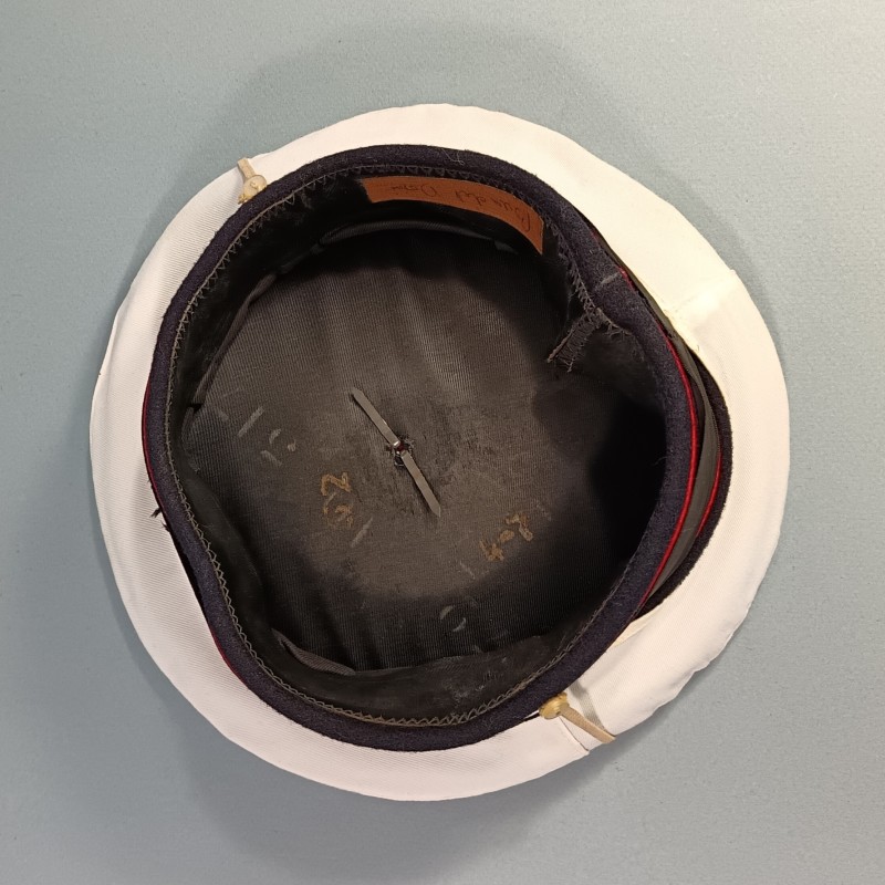 BACHI MARINE NATIONALE FRANCAISE AVEC BANDE OU BANDEAU BAN SAINT-MANDRIER DATE 1972 TAILLE 57 AERONAVALE