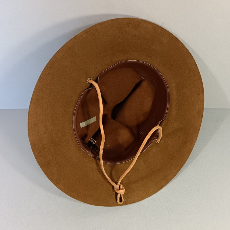 CHAPEAU SCOUT 4 BOSSES DE TYPE CANADIEN OU USMC FABRICATION AMERICAINE ANNEES 1980 TAILLE 55-56 BSA BOY SCOUT