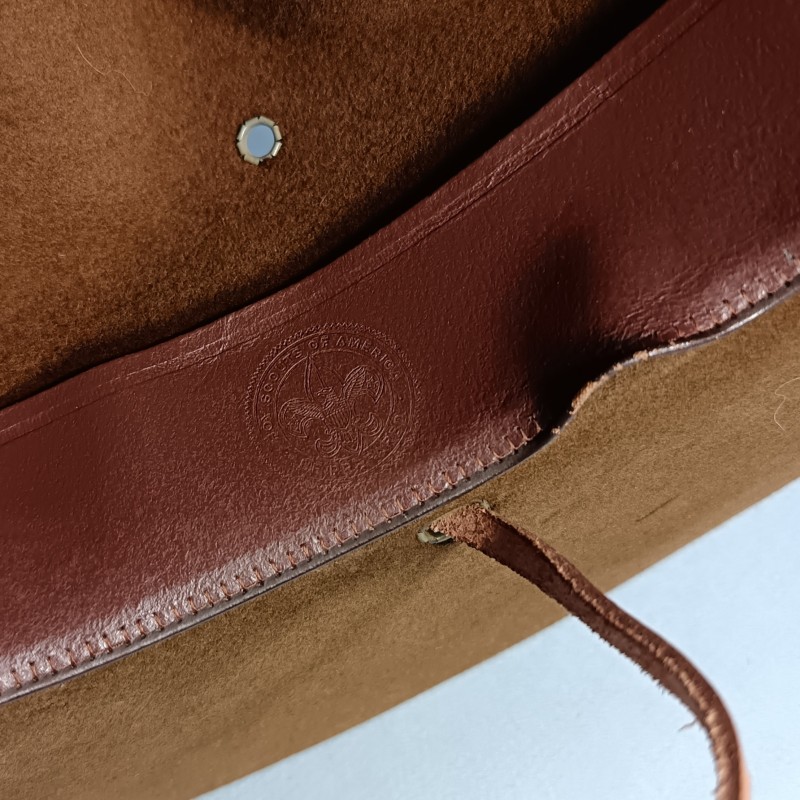 CHAPEAU SCOUT 4 BOSSES DE TYPE CANADIEN OU USMC FABRICATION AMERICAINE ANNEES 1980 TAILLE 55-56 BSA BOY SCOUT