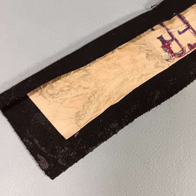 PAIRE DE PATTES DE COL DU COPRS PREFETORAL PREFET CHENE ET LAURIER BRODE EN CANNETILLE ARGENT NEUVES DE STOCK