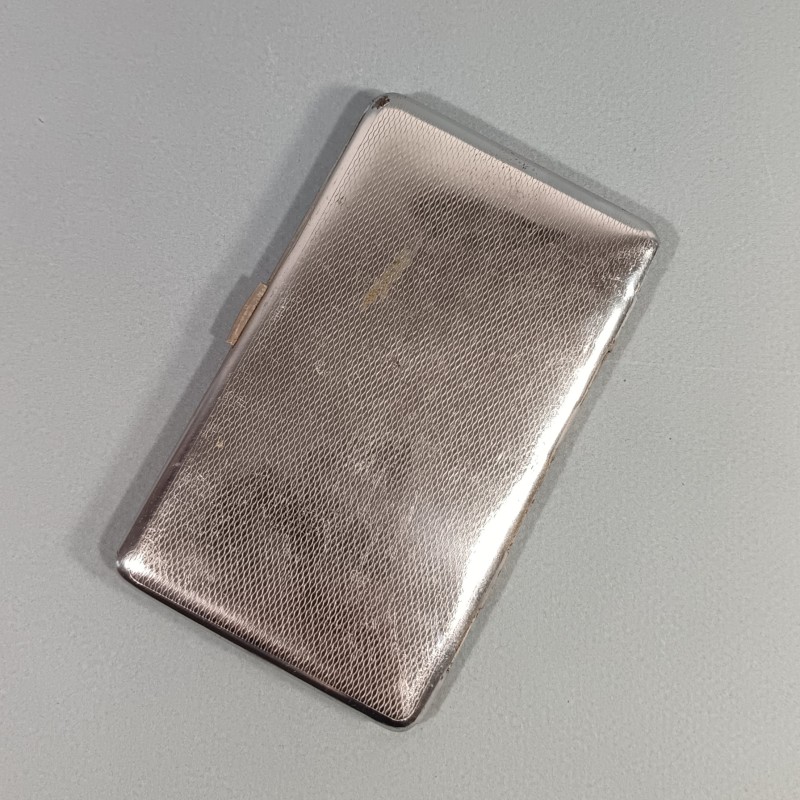 ETUI OU PORTE CIGARETTES ANGLAIS AVEC BLASON DE LONDRE LONDON ET CARTE DE L'ANGLETERRE GREAT BRITAIN