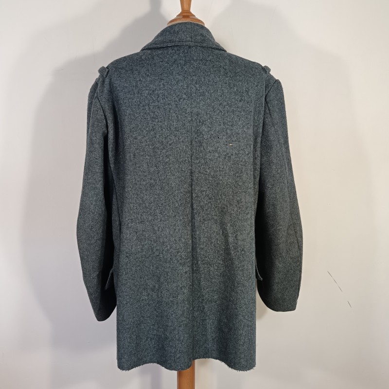 VESTE PALTOT BLEU HORIZON TROUPE DU 184 ème REGIMENT D'ARTILLERIE CAPOTE RETAILLEE DOUBLURE DATEE 1921