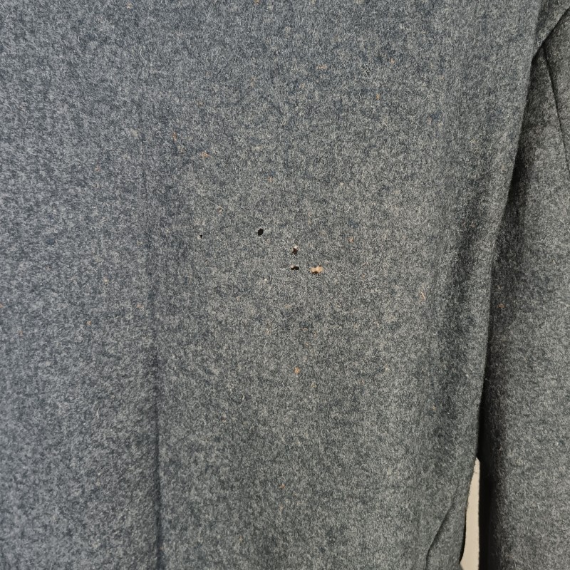 VESTE PALTOT BLEU HORIZON TROUPE DU 184 ème REGIMENT D'ARTILLERIE CAPOTE RETAILLEE DOUBLURE DATEE 1921