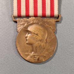 FRANCE MEDAILLE COMMEMORATIVE DE LA GRANDE GUERRE 1914-1918 ANCIENS COMBATTANTS