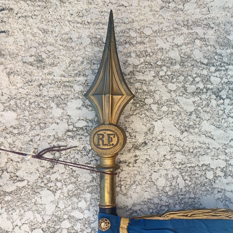 DRAPEAU DES VETERANS DES ARMEES DE TERRE ET DE MER 1870-1871 ST NAZAIRE DE VALENTANE MONGAUDON