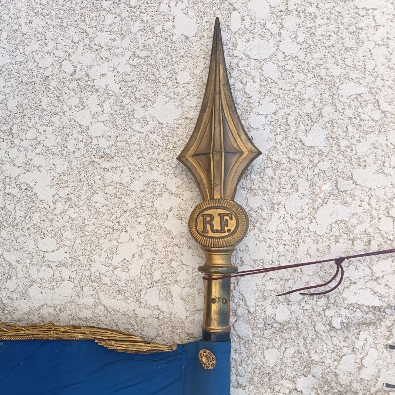 DRAPEAU DES VETERANS DES ARMEES DE TERRE ET DE MER 1870-1871 ST NAZAIRE DE VALENTANE MONGAUDON