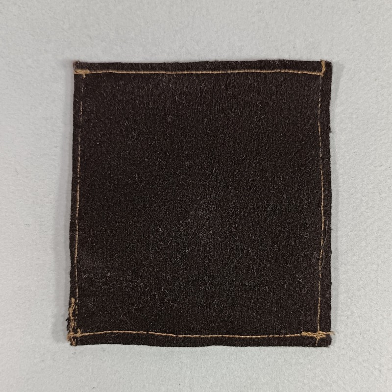 INSIGNE TISSU GENERAL DES CHANTIERS DE JEUNESSE FRANCAIS CJF MARECHAL PETAIN 1940-1944 TISSAGE FOND VERT