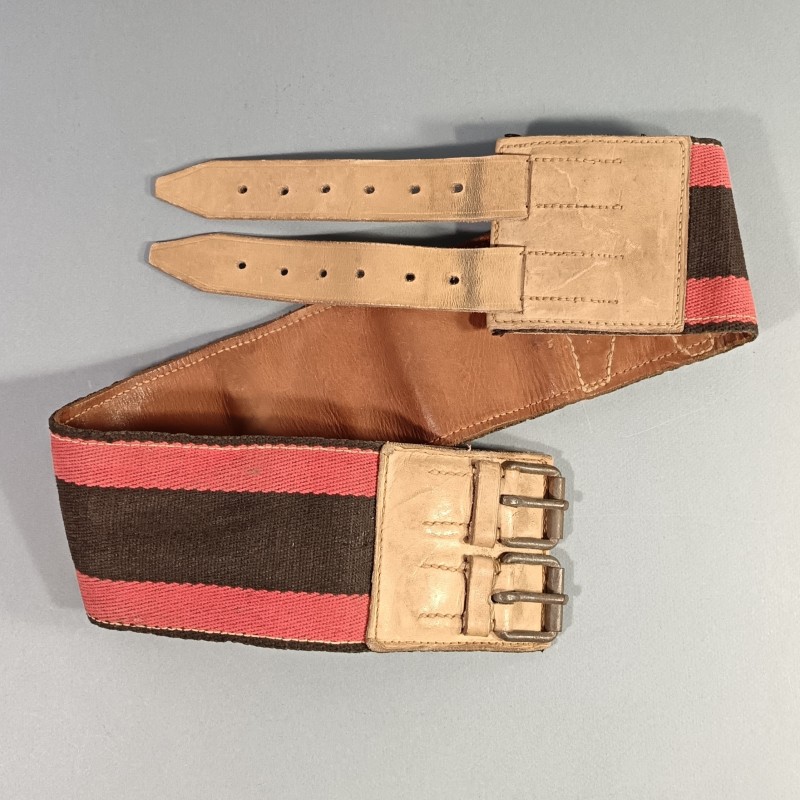 CEINTURE DE FEU OU DE FORCE POUR SAPEURS POMPIERS MODELE ANCIEN A PARTIR DE LA TROISIEME REPUBLIQUE
