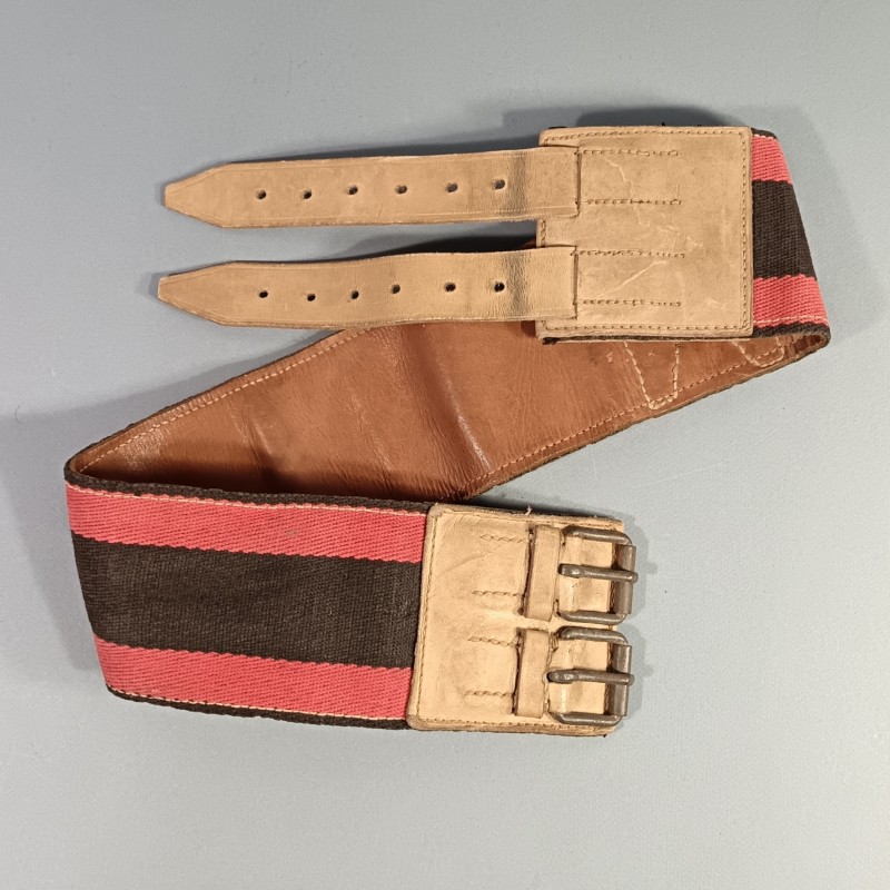CEINTURE DE FEU OU DE FORCE POUR SAPEURS POMPIERS MODELE ANCIEN A PARTIR DE LA TROISIEME REPUBLIQUE