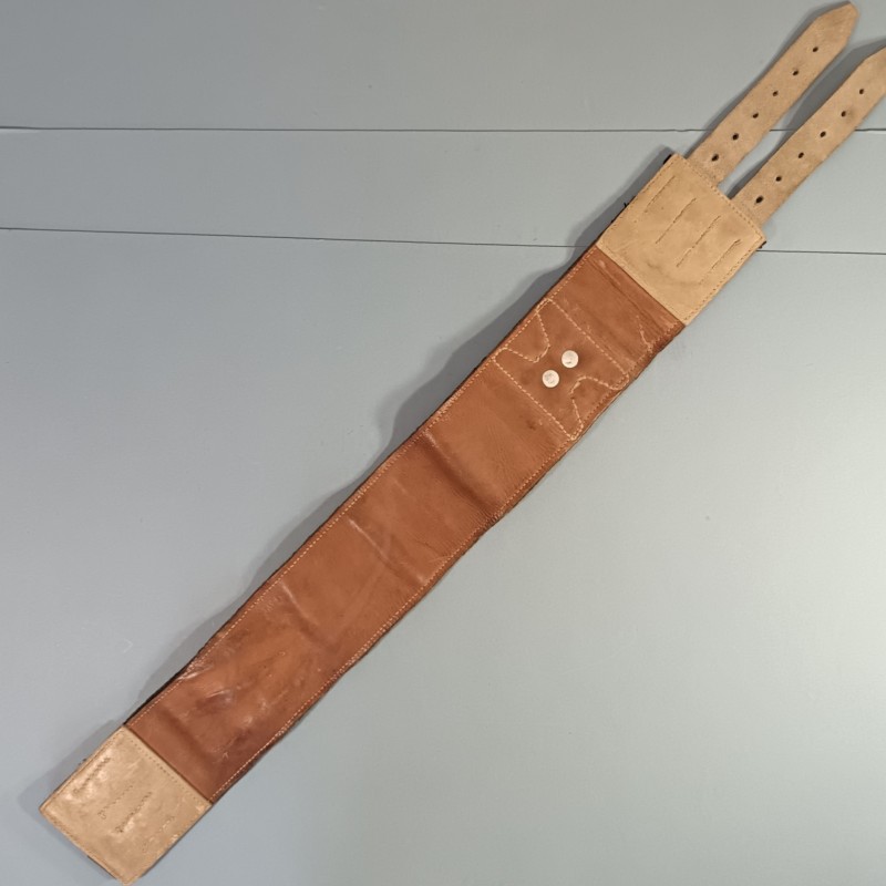CEINTURE DE FEU OU DE FORCE POUR SAPEURS POMPIERS MODELE ANCIEN A PARTIR DE LA TROISIEME REPUBLIQUE