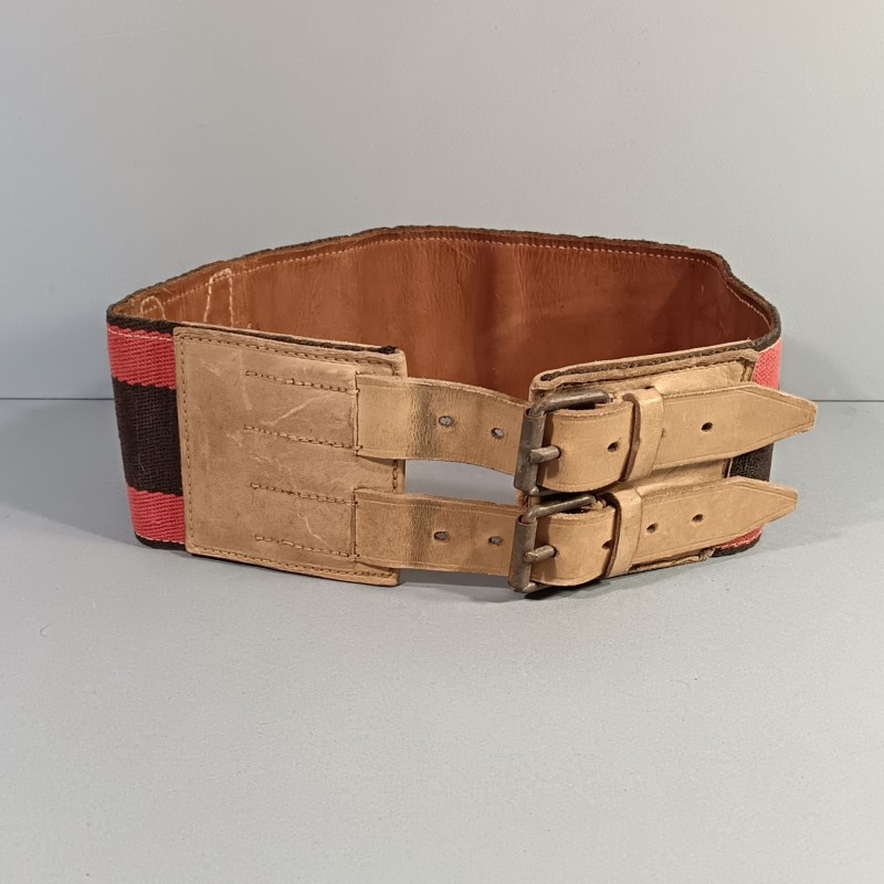 CEINTURE DE FEU OU DE FORCE POUR SAPEURS POMPIERS MODELE ANCIEN A PARTIR DE LA TROISIEME REPUBLIQUE
