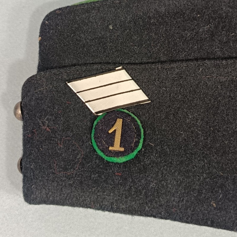 CALOT ARMEE FRANCAISE MODELE 1944 SOUS OFFICIERT SERGENT CHEF CAVALERIE DU 1 er REGT DU TRAIN TAILLE 58