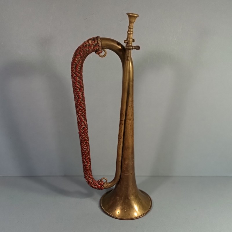 CLAIRON DE TRADITION FANFARE MUSICIENS ARMEE FRANCAISE A. LECOMTE & Cie PARIS MEDAILLE 1867 ET 1878 DATES 1912