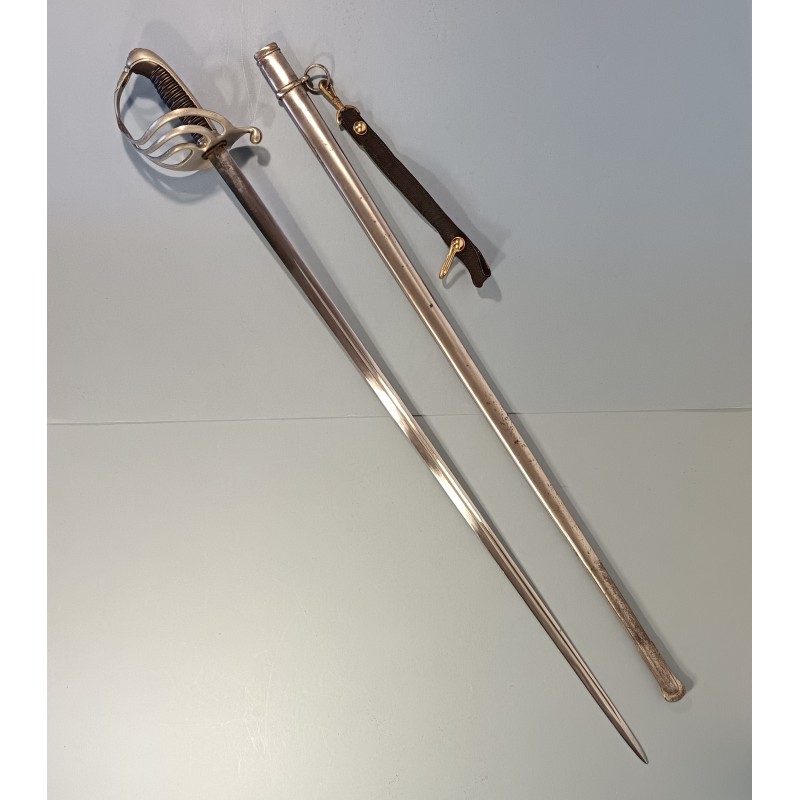 SABRE MODELE 1882 FANTAISIE POUR OFFICIERS D'INFANTERIE OU CAVALERIE FABRICATION GUERRE 1914 1918 ET 1939 1945
