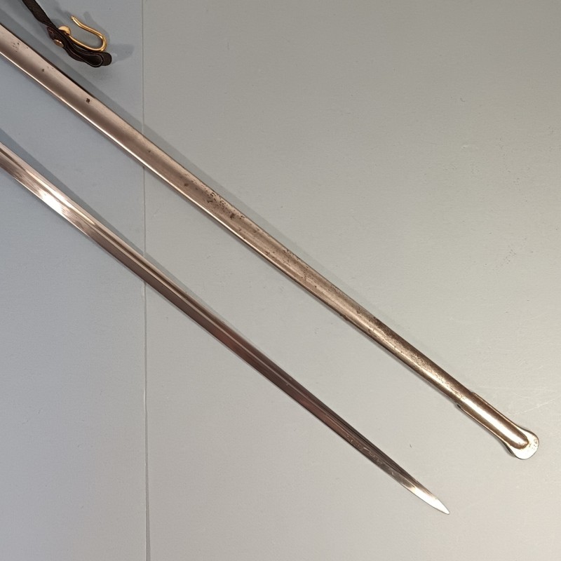 SABRE MODELE 1882 FANTAISIE POUR OFFICIERS D'INFANTERIE OU CAVALERIE FABRICATION GUERRE 1914 1918 ET 1939 1945