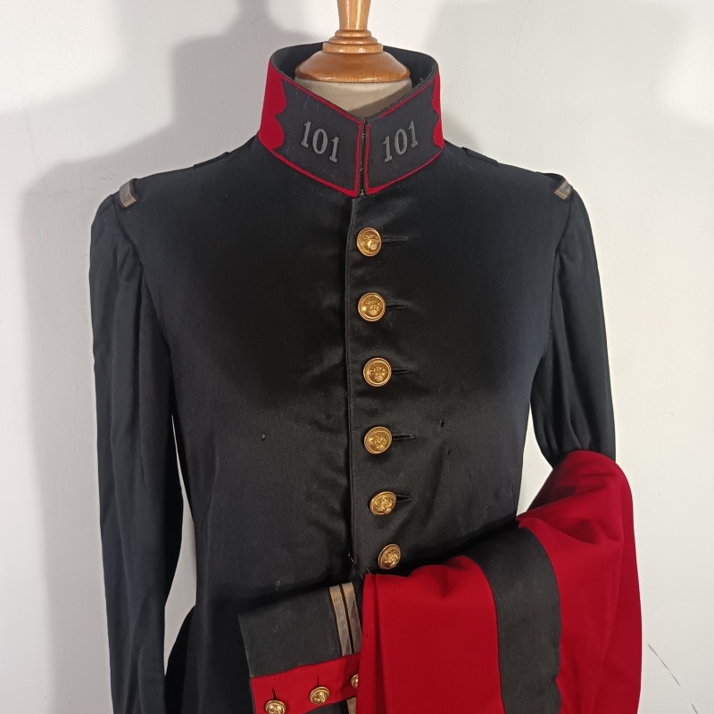 UNIFORME TENUE OFFICIER MODELE 1893 DU LIEUTENANT LEMARQUET AU 101 ème REGIMENT D'INFANTERIE DE LIGNE