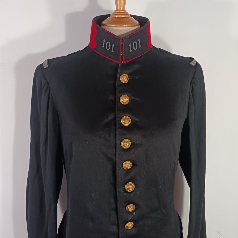 UNIFORME TENUE OFFICIER MODELE 1893 DU LIEUTENANT LEMARQUET AU 101 ème REGIMENT D'INFANTERIE DE LIGNE