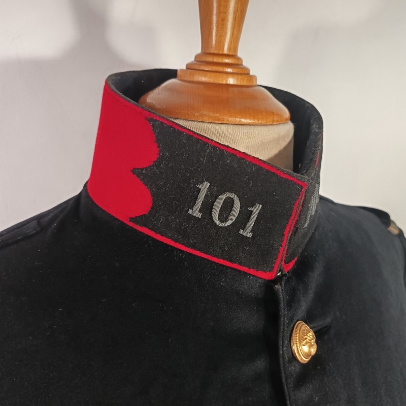 UNIFORME TENUE OFFICIER MODELE 1893 DU LIEUTENANT LEMARQUET AU 101 ème REGIMENT D'INFANTERIE DE LIGNE