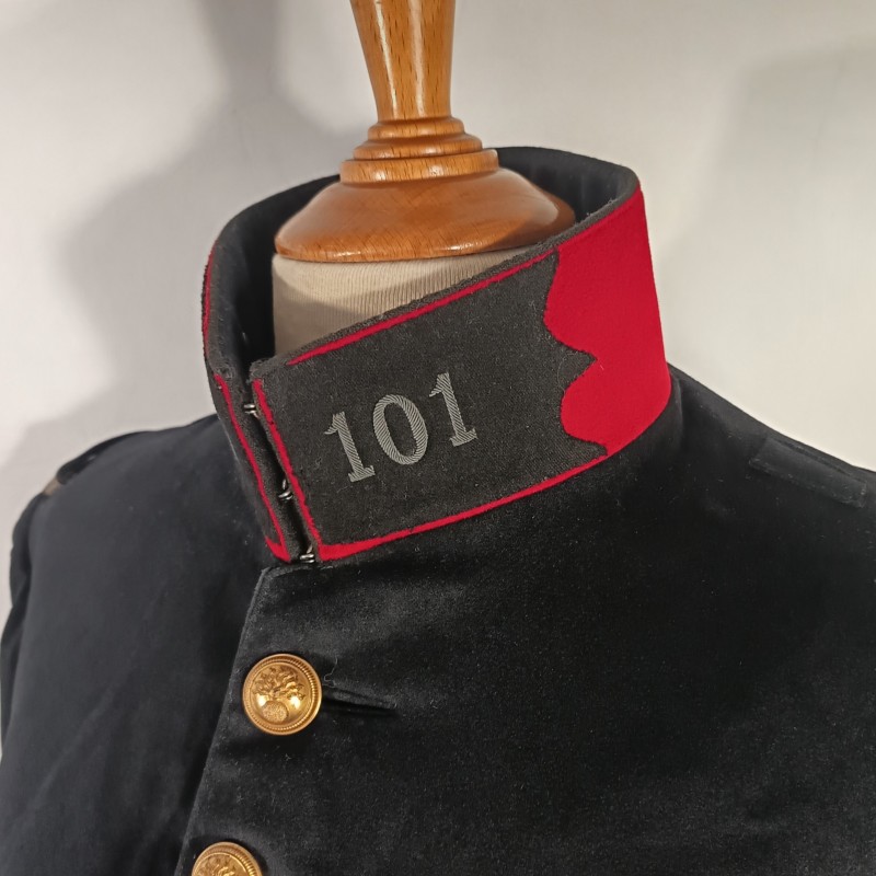 UNIFORME TENUE OFFICIER MODELE 1893 DU LIEUTENANT LEMARQUET AU 101 ème REGIMENT D'INFANTERIE DE LIGNE
