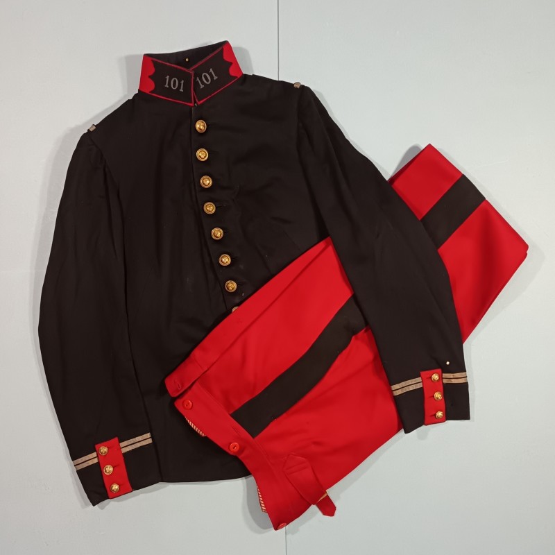 UNIFORME TENUE OFFICIER MODELE 1893 DU LIEUTENANT LEMARQUET AU 101 ème REGIMENT D'INFANTERIE DE LIGNE