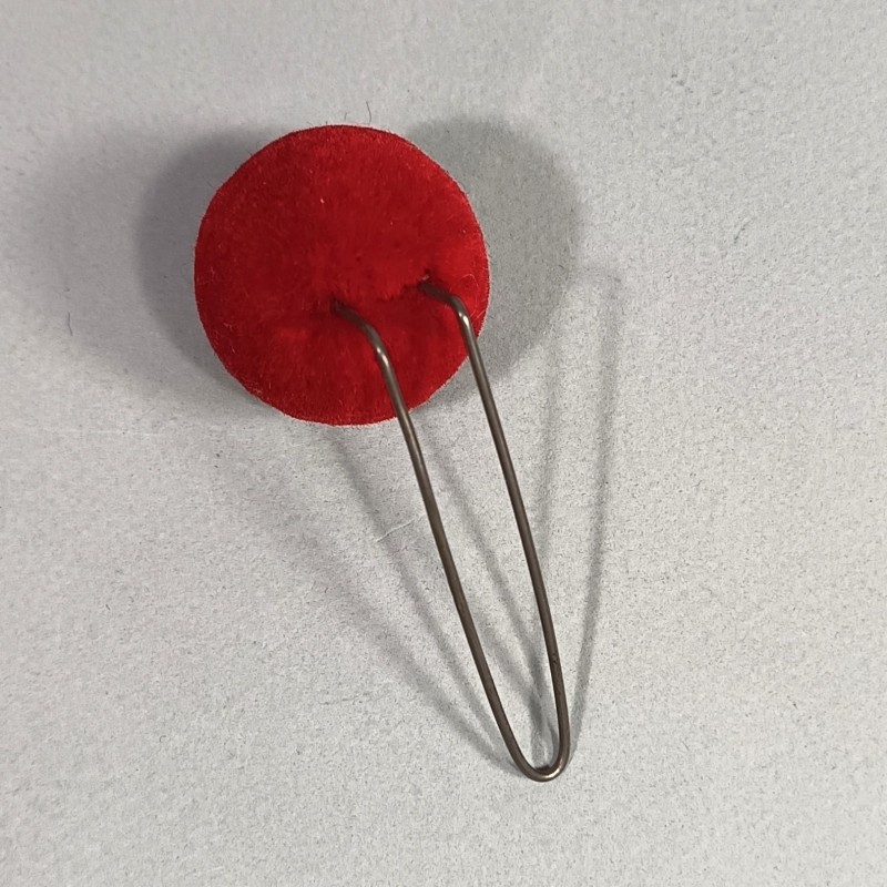POMPON DE SHAKO MODELE 1872 1874 TOUTES ARMES COULEURS BLEU BLANC ROUGE POUR ETAT MAJOR TRICOLORE