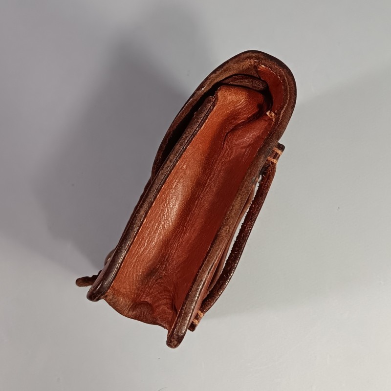 EQUIPEMENT FAUVE CARTOUCHIERE MODELE 1916 1927 GENDARMERIE FABRICATION DE 1927 A 1957