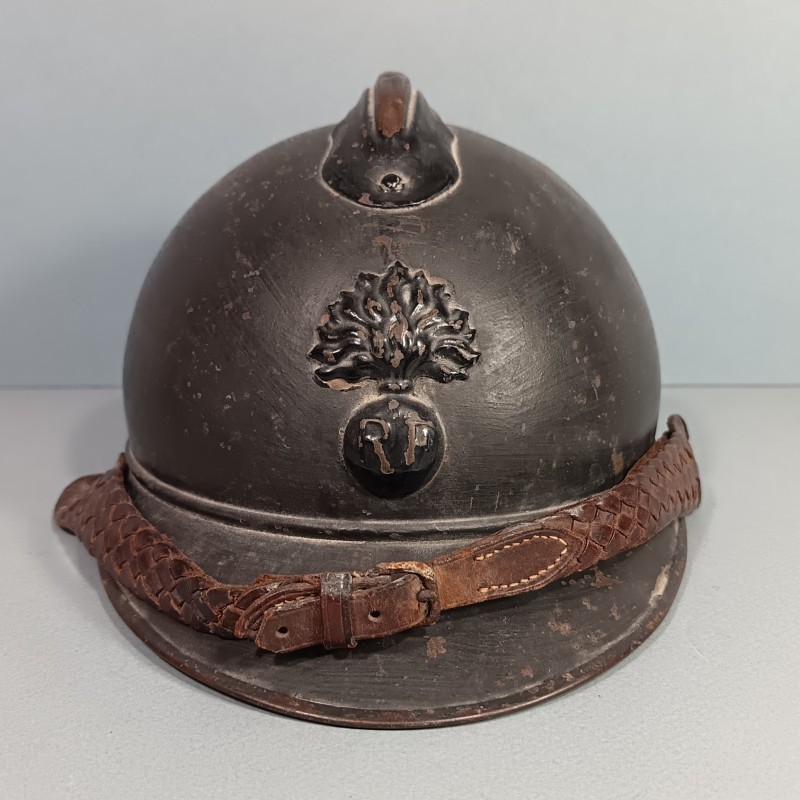 CASQUE ADRIAN MODELE 1915 INFANTERIE CAVALERIE LEGION GUERRE 1914-1918 OFFICIER