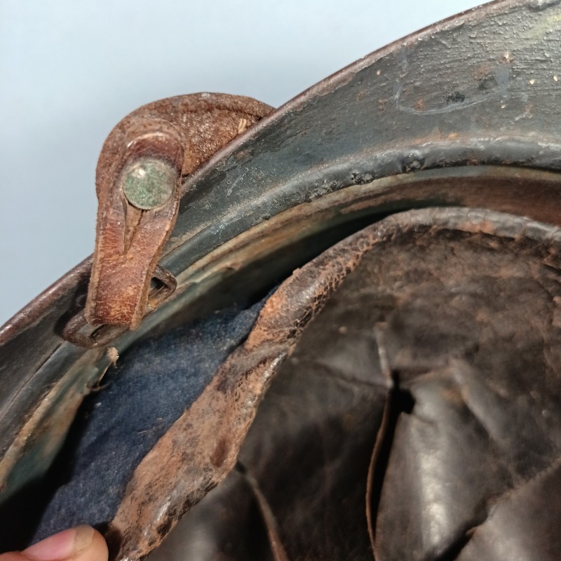 CASQUE ADRIAN MODELE 1915 INFANTERIE CAVALERIE LEGION GUERRE 1914-1918 OFFICIER