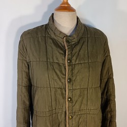 ARMEE FRANCAISE GUERRE D'ALGERIE VESTE TTA MATELASSEE DU 1 er TYPE COUTURES VERTICALES TAILLE 2