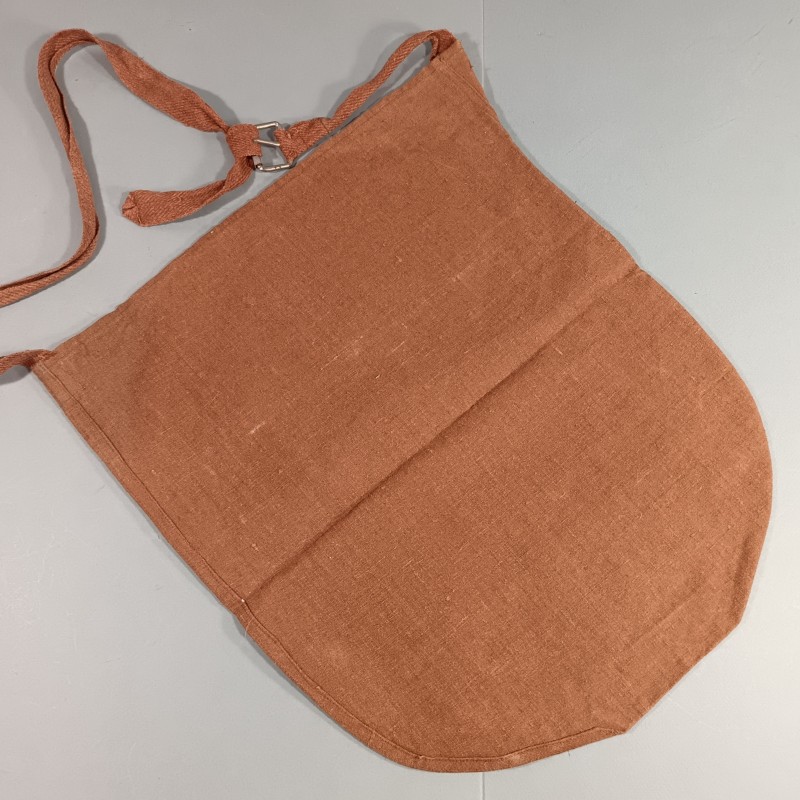 MUSETTE DE PANSAGE POUR CHEVAUX REGLEMENTAIRE CAVALERIE PREMIERE ET SECONDE GUERRE TOILE CACHOU