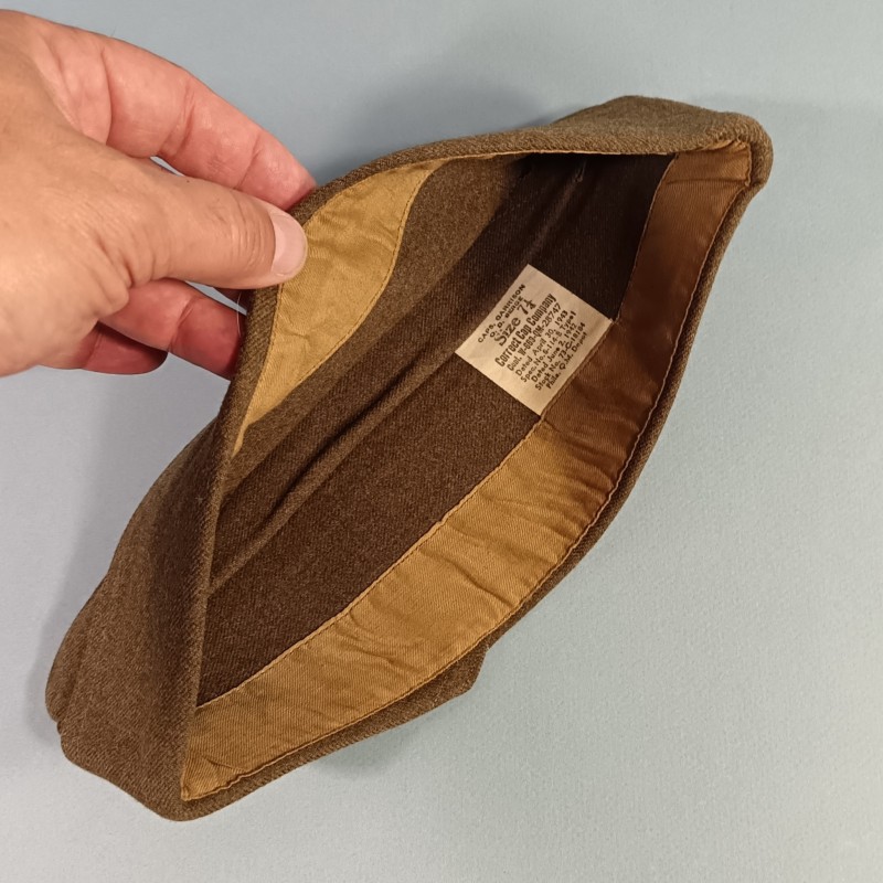 CALOT US MODELE TROUPE TOUTES ARMES TAILLE 7.1/4 DATE 1943 SERVICE CAP WW2 BONNET DE POLICE