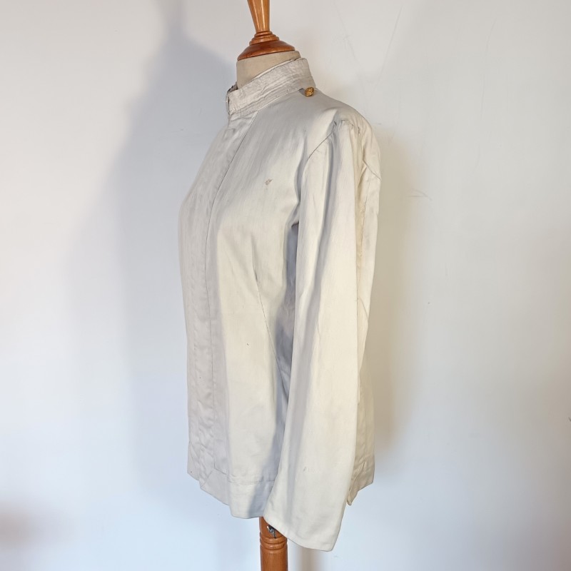 VESTE D'UNIFORME OU DE TENUE BLANCHE MODELE 1893 MARINE OU INFANTERIE COLONIALE LEGION ETRANGERE TONKIN CHINE