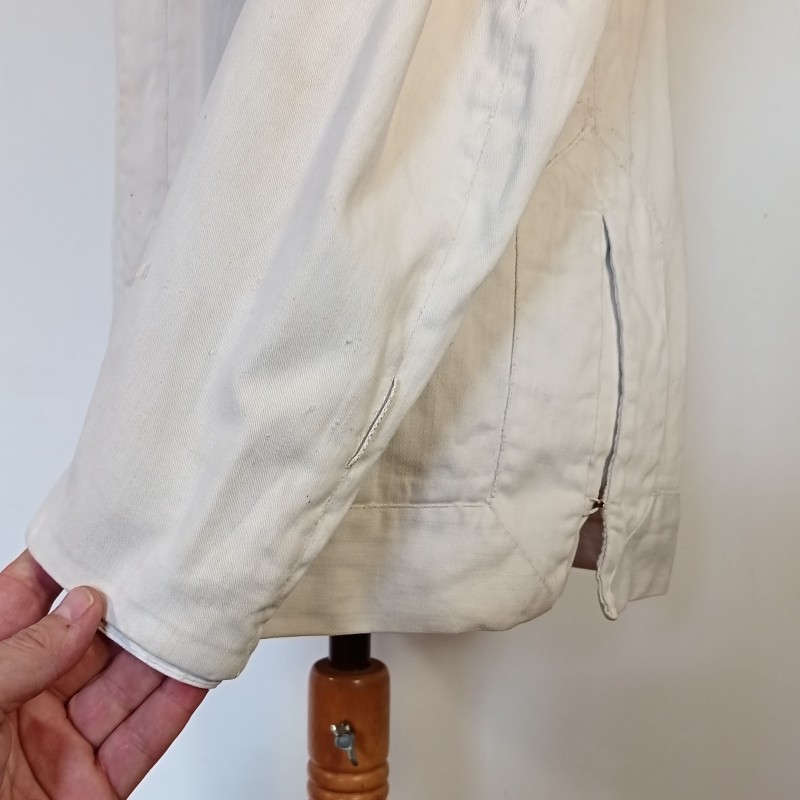VESTE D'UNIFORME OU DE TENUE BLANCHE MODELE 1893 MARINE OU INFANTERIE COLONIALE LEGION ETRANGERE TONKIN CHINE